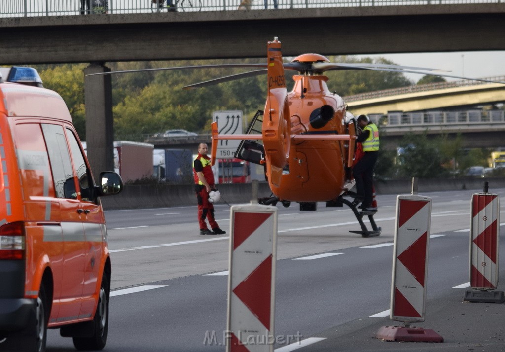 VU mehrere PKW A 3 Rich Oberhausen Hoehe AK Koeln Ost P092.JPG - Miklos Laubert